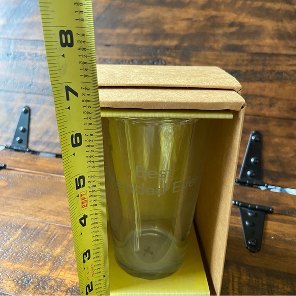 Hallmark Best Step Dad Ever Pint Glass - Picture 5 of 6